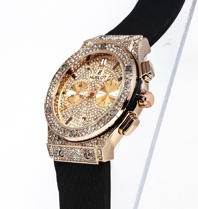 Hublot full sales diamond gold